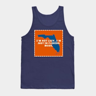 Sunshine State Serenity: Florida Quote Collection Tank Top